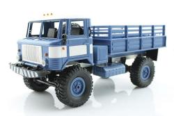 Радиоуправляемый грузовик WPL ГАЗ 66 1:16 4WD Синий RTR 2.4G - WPLB-24-Blue