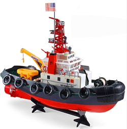 Радиоуправляемый буксир Heng Long Seaport Work Boat 2.4Ghz 3810