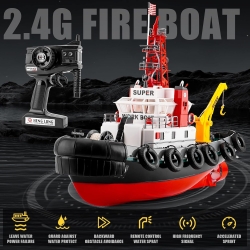 Радиоуправляемый буксир Heng Long Seaport Work Boat 2.4Ghz 3810
