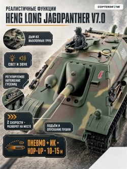Радиоуправляемый танк Heng Long Jagdpanther Orig 3869-1 V7.0