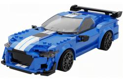 Радиоуправляемый конструктор CaDA спортивный автомобиль Blue Knight 500 (325 деталей) - C51077W