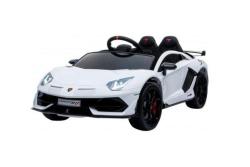 Детский электромобиль Lamborghini SVJ 12V - WHITE - HL328