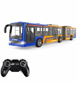 Радиоуправляемый автобус с гармошкой (синий) Huang Bo - 666-676NA-BLUE