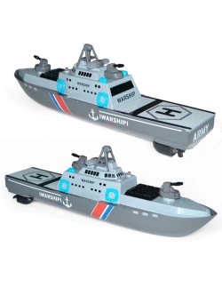 Радиоуправляемый корабль Mingxing с посадочной площадкой RTR 2.4G - MX-0038-3
