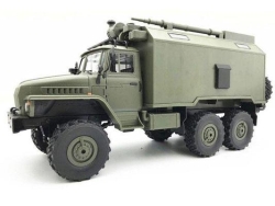 Радиоуправляемая военная машина WPL УРАЛ (зеленый) 6WD B-36KM 1:16 KIT