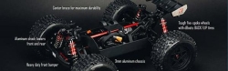 Радиоуправляемый монстр ARRMA Notorious 6S (синий) 4WD RTR масштаб 1:8 2.4G - ARA106044T2