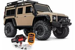 Радиоуправляемая машина краулер TRAXXAS TRX-4 CRAWLER SAND (с лебедкой) - TRA82056-84-SAND