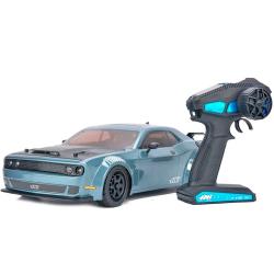 Радиоуправляемая машина для дрифта HSP / HNR Dodge SRT Серый (колеса шоссейные+дрифт LED фары 1:10 4WD) - H9802-H98248-2