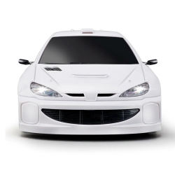 Радиоуправляемая машина для дрифта LD RC масштаб 1:28 4WD 2.4G Peugeot 206 WRC - 2802 White