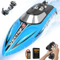 Радиоуправляемый катер Volantex RC Vector S синий Brushless 2.4G LiPo RTR - EXA79704RBLB
