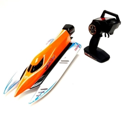 Радиоуправляемый катер WL Toys Brushless RTR 2.4G (45км|ч) - WL915-A-ORANGE