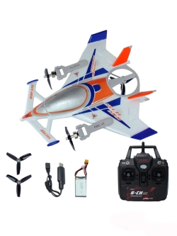 Радиоуправляемый самолет дрон XK Innovation SCI Fi Sky VTOL 3D6G 8ch - QIDI-570-BLUE