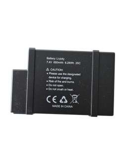 Аккумулятор Li-Po 850mAh, 7,4V, T‐plug для MJX 20208 - MJX-PB1050