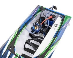 Traxxas Spartan® SR 6S Brushless RTR Race Boat w/TQi™ 2.4GHz Radio & TSM® TRA103076-4-GREEN