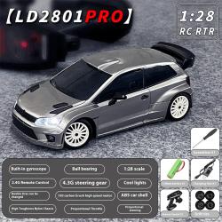 Радиоуправляемая машина для дрифта LD RC масштаб 1:28 4WD 2.4G VW Polo - 2801PRO Gray