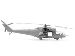 Модель Сборная ZVEZDA Советский ударный вертолет Ми-24А, 1:72