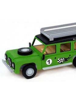 Собранная деревянная модель автомобиля Artesania Latina Land Rover МОТОГОНЩИК BUILD - AL30521B