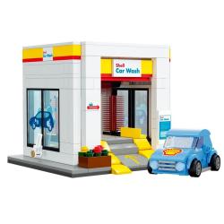 Конструктор CaDA автомойка Shell (294 детали) - C66030W