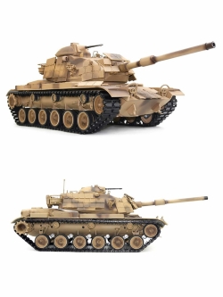 Радиоуправляемый танк Tongde USA M60A1 Camo Upgrade - TD-M2022-1UC