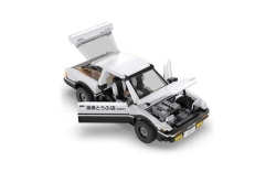 Конструктор CADA автомобиль Toyota AE86 TRUENO масштаб 1:12, 1324 элемента - C61024W