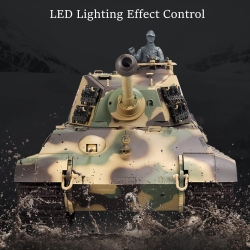 Радиоуправляемый танк Heng Long King Tiger (Германия) Upg V7.0 масштаб 1:16 RTR 2.4G - 3888A-1Upg V7.0