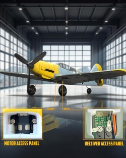 Радиоуправляемый самолет Volantex RC B109 with Gyro 400мм 4ch RTF 2.4G - EXA76111R