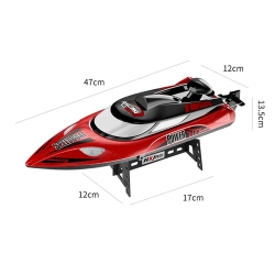 Радиоуправляемый катер HJ Toys (47 см, 35 км/ч, акб 3000 mAh) - HJ810B-A2