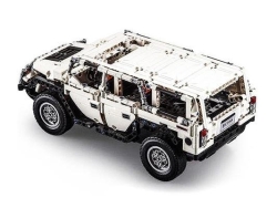 Радиоуправляемый конструктор CaDA внедорожник Warrior H2 (575 деталей) C51044W