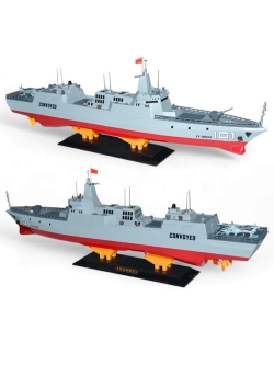 Радиоуправляемый военный корабль Jianjian RTR масштаб 1:375 2.4G - S12