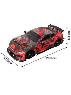 Радиоуправляемая машина для дрифта HB Ford Mustang (4WD, свет, пар, акб, 1:16) - SC16A11