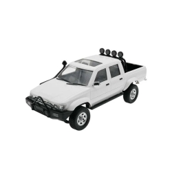 Радиоуправляемая машина WPL пикап Hilux Crew Cab (белая) 4WD 2.4G 1/16 RTR - D-64-1