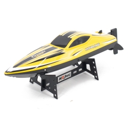 Радиоуправляемый катер HJ toys / HongXunJie Chasing Waves с сумкой (41 см, 35 км/ч) - HJ818-YELLOW-BAG