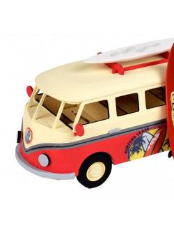 Собранная деревянная модель автомобиля Artesania Latina SURFER'S VAN BUILT - AL30522B