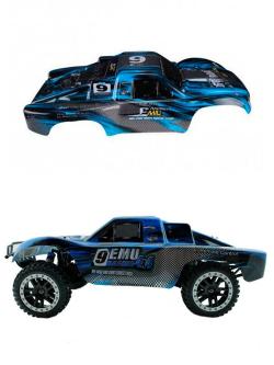 Синий кузов для шорт-корса Remo Hobby RH1021/25, D2903