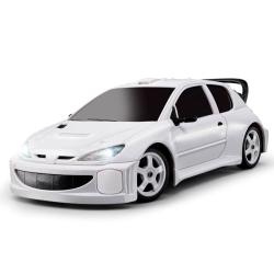 Радиоуправляемая машина для дрифта LD RC масштаб 1:28 4WD 2.4G Peugeot 206 WRC - 2802 White