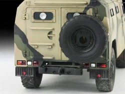 Модель сборная ZVEZDA Бронеавтомобиль ГАЗ ТИГР с ПТРК Корнет-Д , 1:35