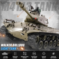 Радиоуправляемый танк Heng Long US M41A3 Bulldog масштаб 1:16 2.4 G - 3839-1 V7.0