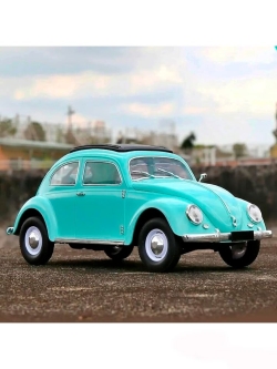 Радиоуправляемая машина WPL mini Beetle 1:16 2.4G RWD - D62-Blue