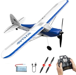 Радиоуправляемый самолет Volantex RC Sport Cub 500мм (синий) 2.4G 4ch LiPo RTF with Gyro - EXA76104RB