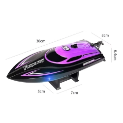 Радиоуправляемый катер HJ Toys (30 см, 25 км/ч, акб 700 mAh) - HJ812-B3