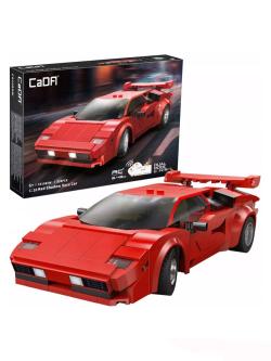 Радиоуправляемый конструктор Cada Гоночный автомобиль Red Shadow масштаб 1:20, 328 элементов - C51085W