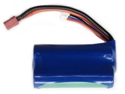 Аккумулятор Li-Ion Spard 3000mAh, 7,4V, 10C, T‐plug для Remo Hobby 1/16, Himoto 1/18 YT18650P3