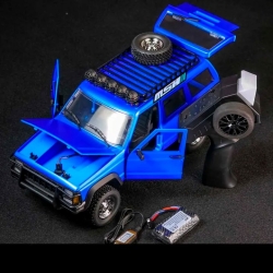 Радиоуправляемая машина джип MN MODEL CHEROKEE (синий) RTR 4WD масштаб 1:12 2.4G - MN-78|BLUE