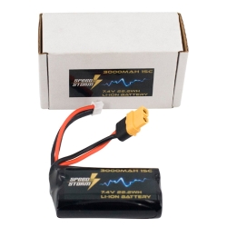 Аккумулятор Speed Storm Li-ion 18650 7.4V 3000 mAh разъем XT60 - SS-2S3000-XT60
