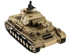 Радиоуправляемый танк Heng Long DAK Panzerkampfwagen IV Ausf F-1 1:16 - 3858-1 V7.0