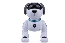 Радиоуправляемая робот-собака LENENG TOYS K16 звук, свет, танцы, сенсор