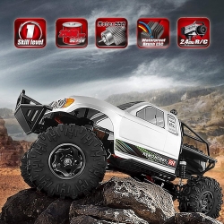 Радиоуправляемая машина краулер Remo Hobby 1097-ST (серебристый) 4WD 2.4G 1/10 RTR - RH1097-ST Silver