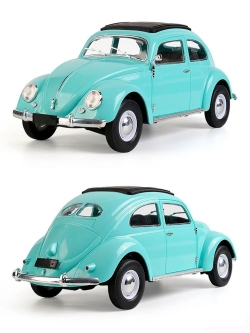 Радиоуправляемая машина WPL mini Beetle 1:16 2.4G RWD - D62-Blue