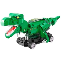 Радиоуправляемый конструктор CaDA Мир динозавров T-Rex (343 детали) - C59001W