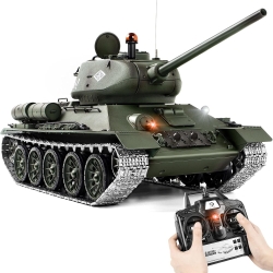 Радиоуправляемый танк Heng Long Russia T34-85 Pro масштаб 1:16 2.4G - 3909-1Pro V7.0